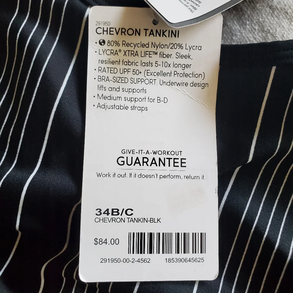 Athleta Chevron‎ Tankini
